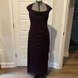 R & M Richards Deep Purple Evening  or black tie affair Dress